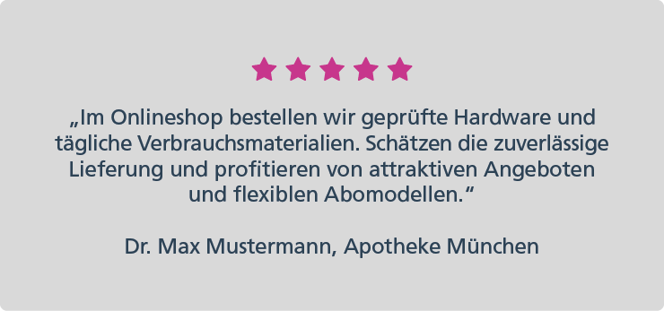 Bilder_Startseite_Kundenmeinung_1 Seite, Text