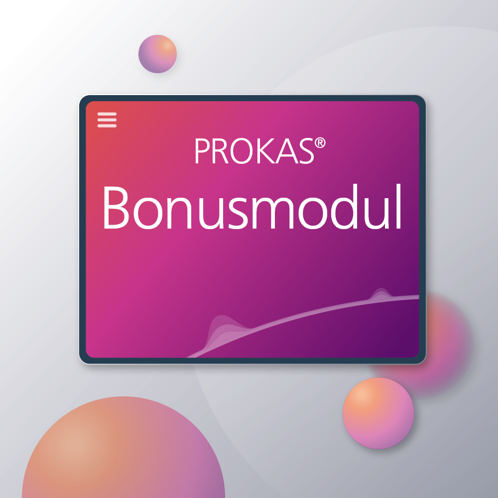 PROKAS Bonusmodul PROKAS Bonusmodul