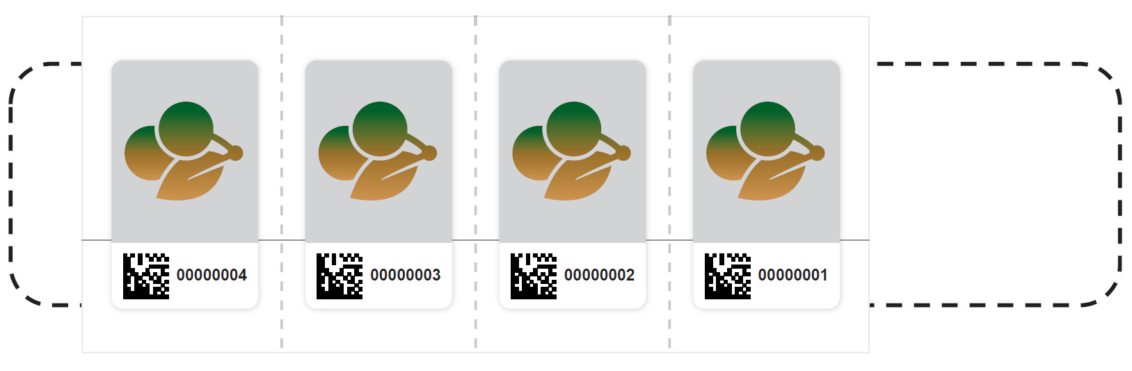 Slotsiegel für CHERRY eHealth Terminal ST-1506 Slotsiegel für CHERRY eHealth Terminal ST-1506