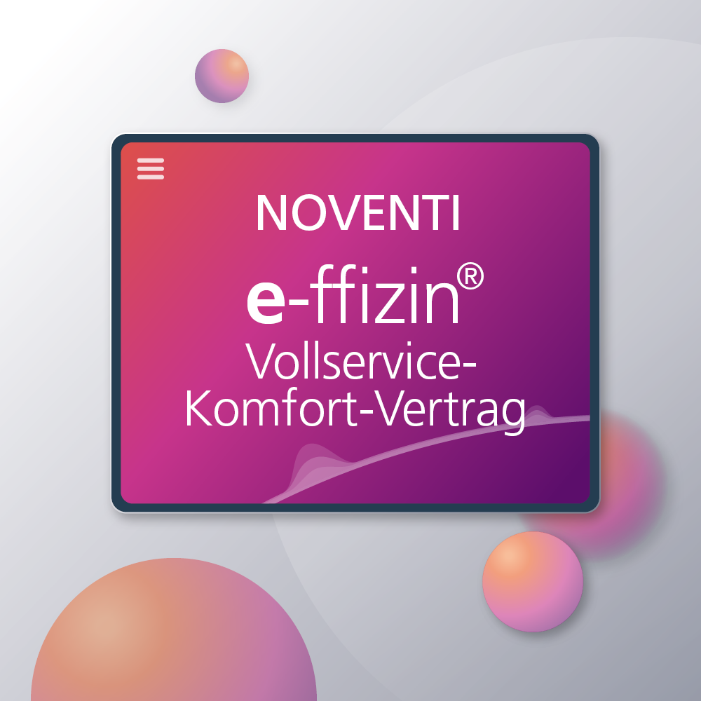 NOVENTI e-ffizin Vollservice-Komfort-Vertrag Computer, Elektronik