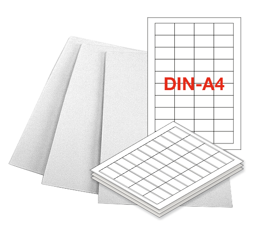 Regaletiketten DIN A4