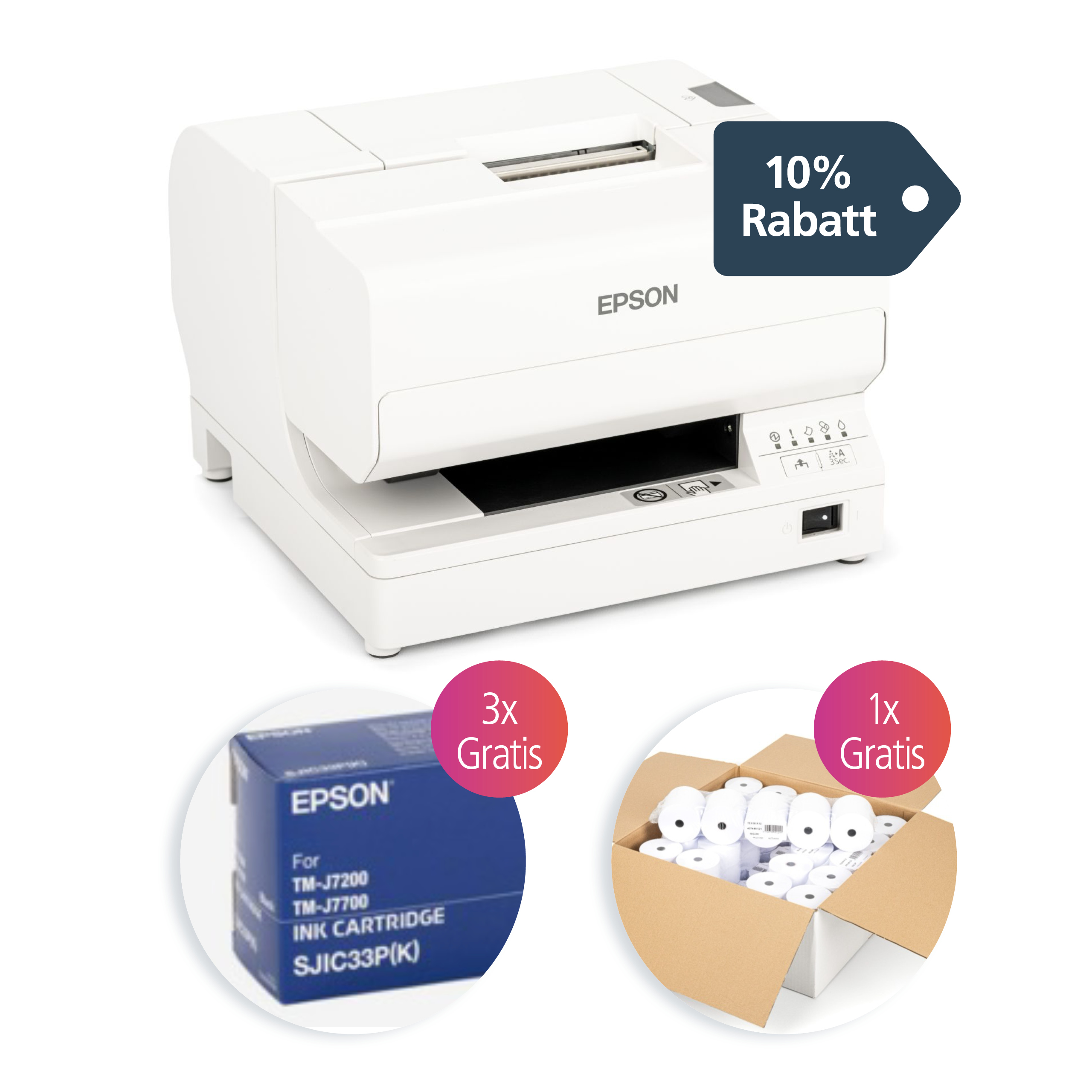 Kassendrucker Epson TM-J 7700 beige Computerausrüstung, Elektronik, Hardware, Maschine